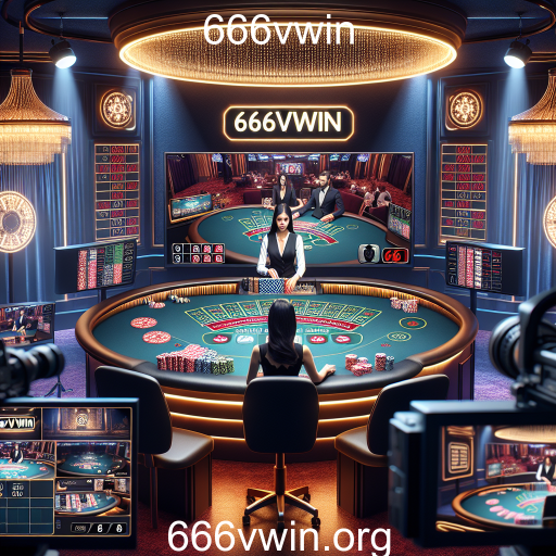 A Experiência do Casino ao Vivo no 666vwin